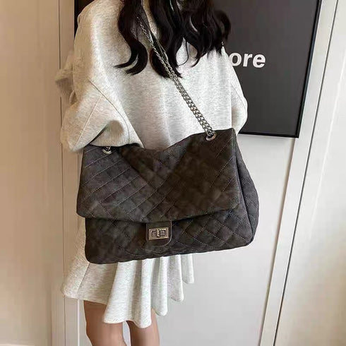Women Fashionable Denim Messenger With Adjustable Shoulder Strap